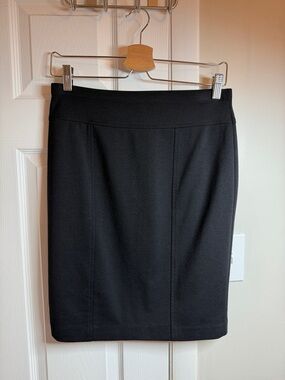 Ellen Tracy Black Pencil Skirt